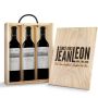 Jean Leon Vinya Le Havre - Estoig de fusta 3 ampolles 