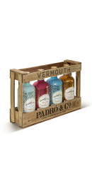 Pack Caja de Madera Vermouth Padró
