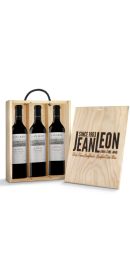 Jean Leon Vinya Le Havre - Estuche de madera 3 botellas