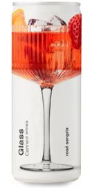 Glass Canned Wines Rosé Sangría - Pack 24 un.