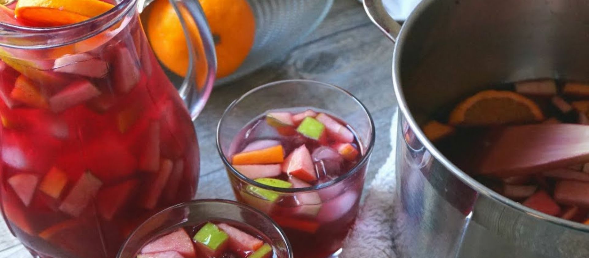 ¿Un coctail con vino? ¡Sí, un coctail con vino para el sol de Semana Santa!