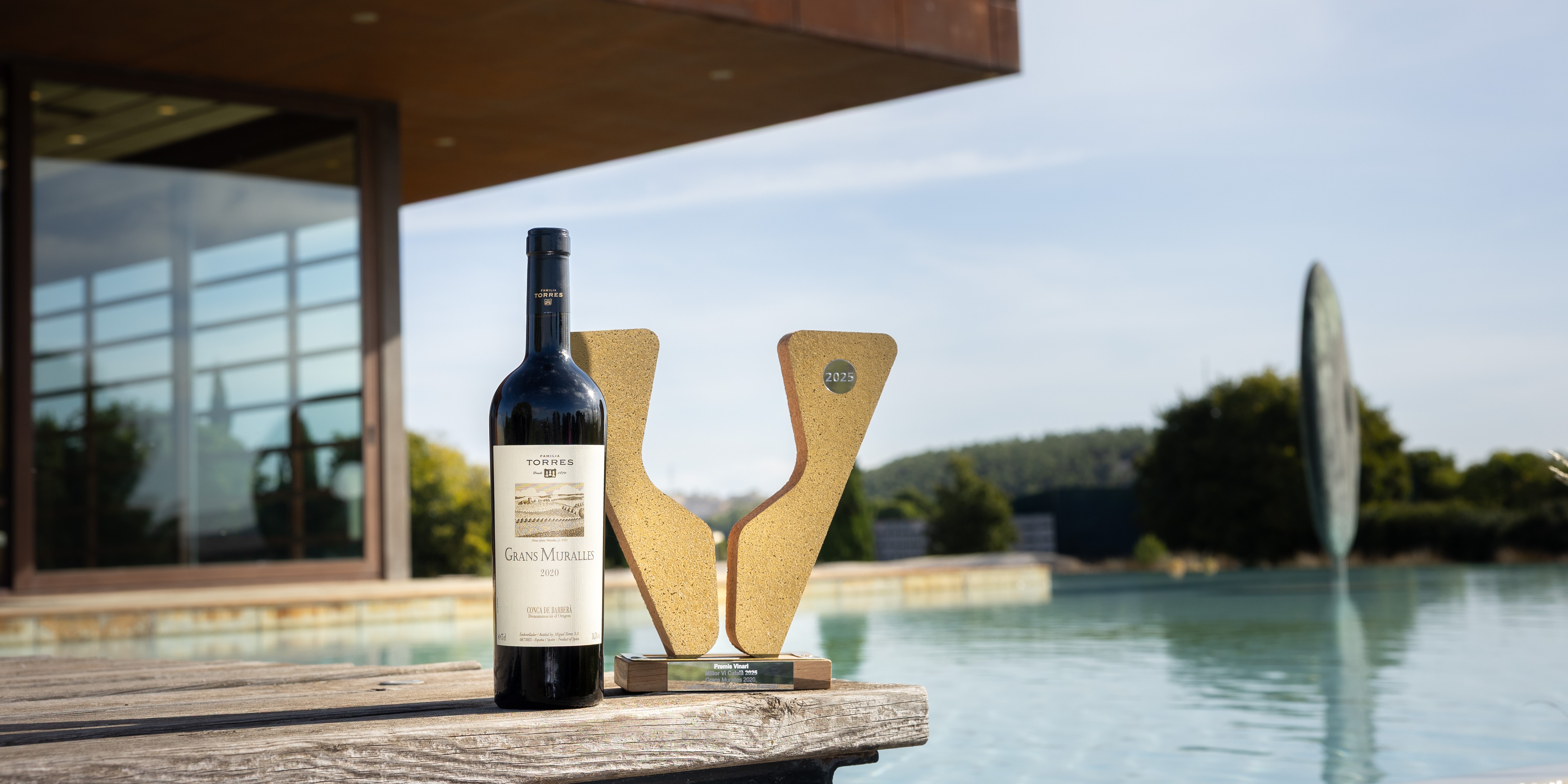 Grans Muralles 2020 de Familia Torres: Mejor Vino de Cataluña en los Premios Vinari