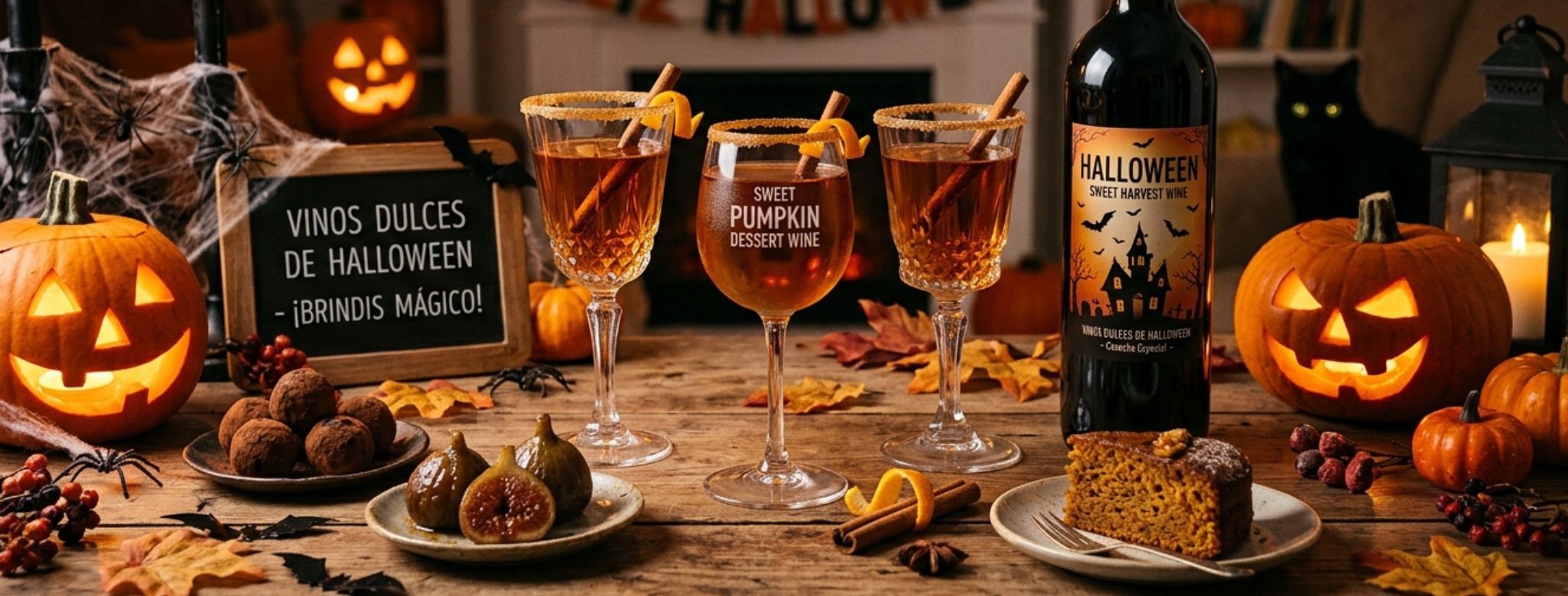 Halloween y vinos dulces: maridajes para una noche de miedo