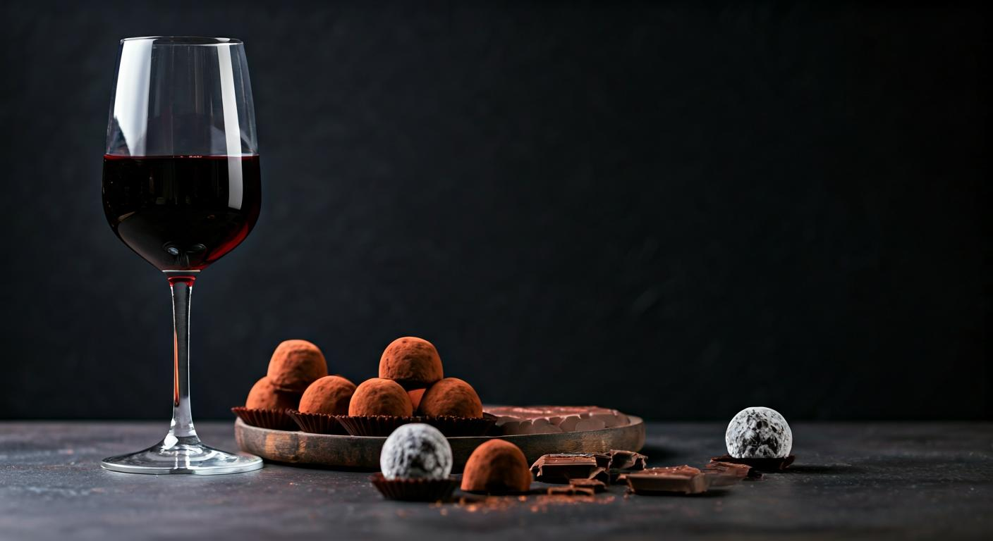 Que vino va bien con Chocolate