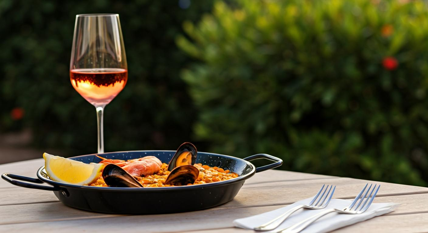 Que vino va bien con la Paella