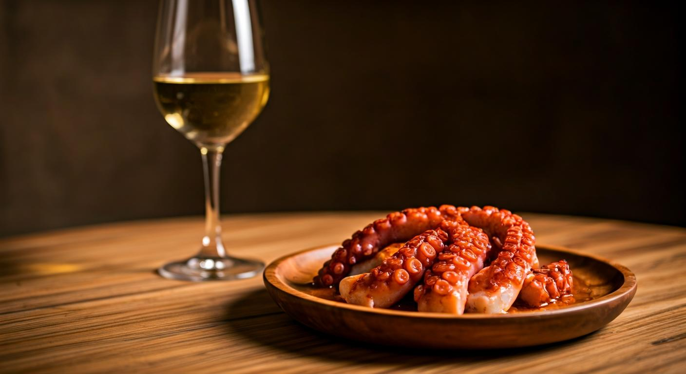 Que vino va bien con Pulpo