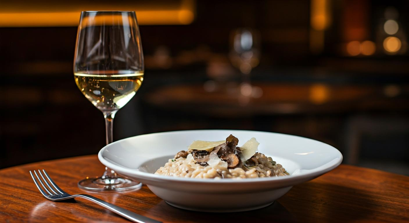 Que vino va bien con Risotto